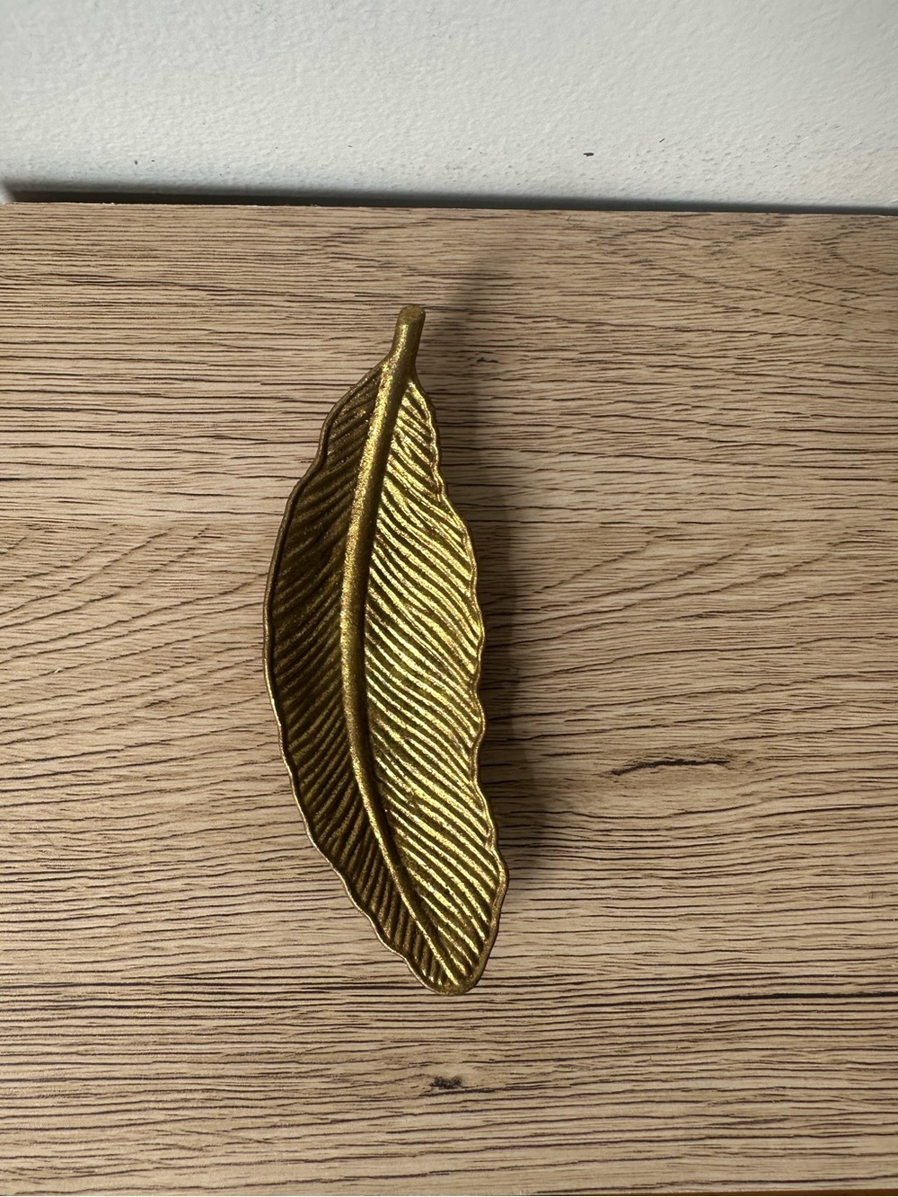 Mini Brass Leaf Tray